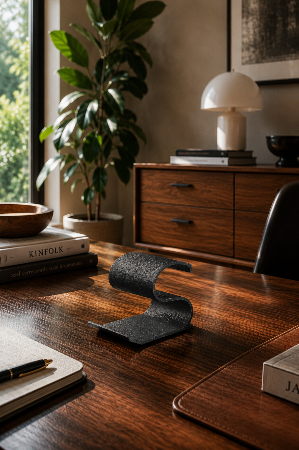 Handyhalter S Texture – Hochwertiges Designobjekt | Saen-Design