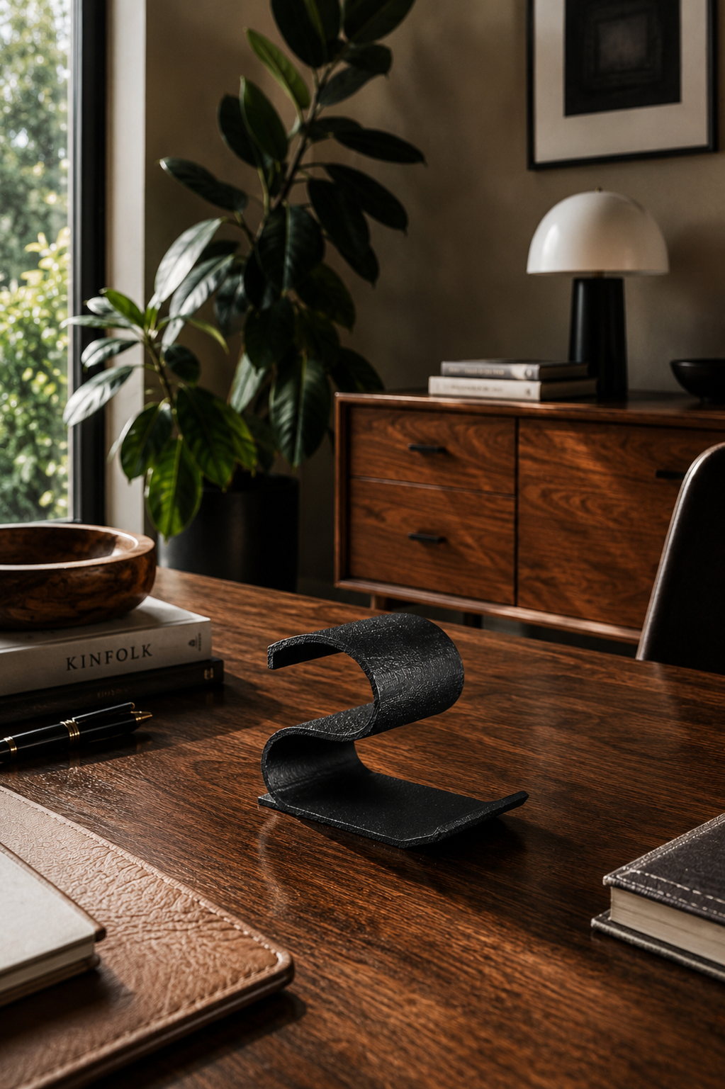 Handyhalter S Texture – Hochwertiges Designobjekt | Saen-Design